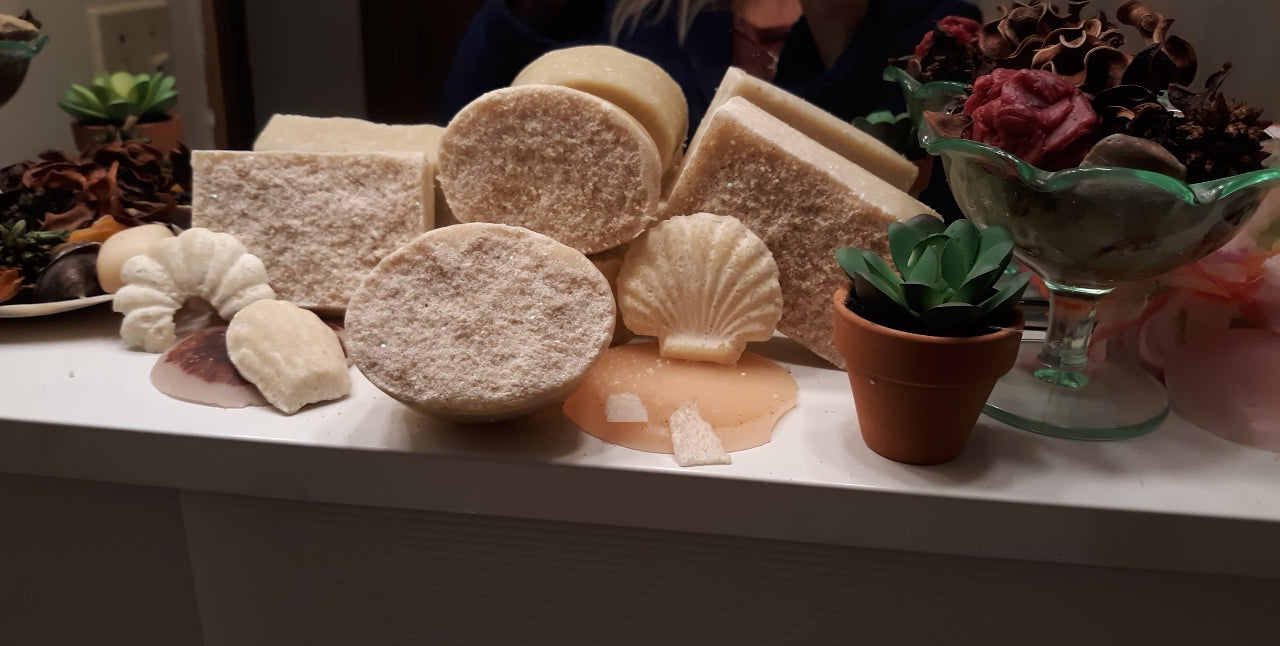 Sea Salt Exfoliating Spa Bar At home Beauty Treatment