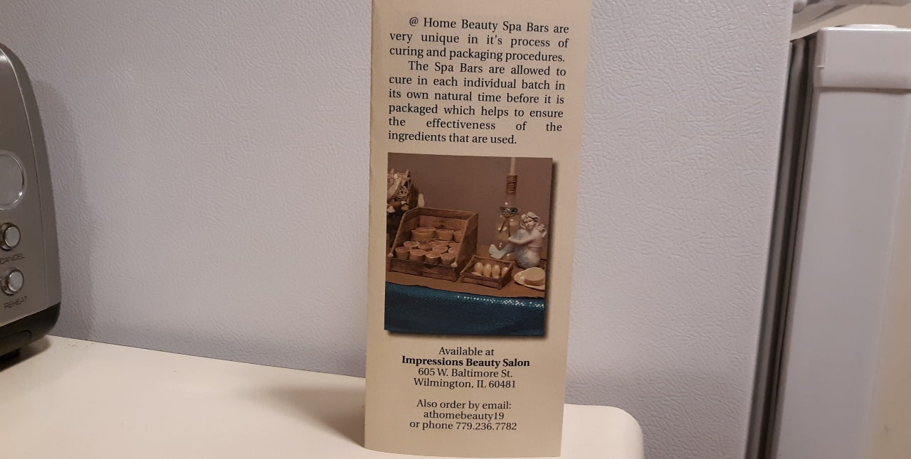 Sea Salt Exfoliating Spa Bar At home Beauty Treatment