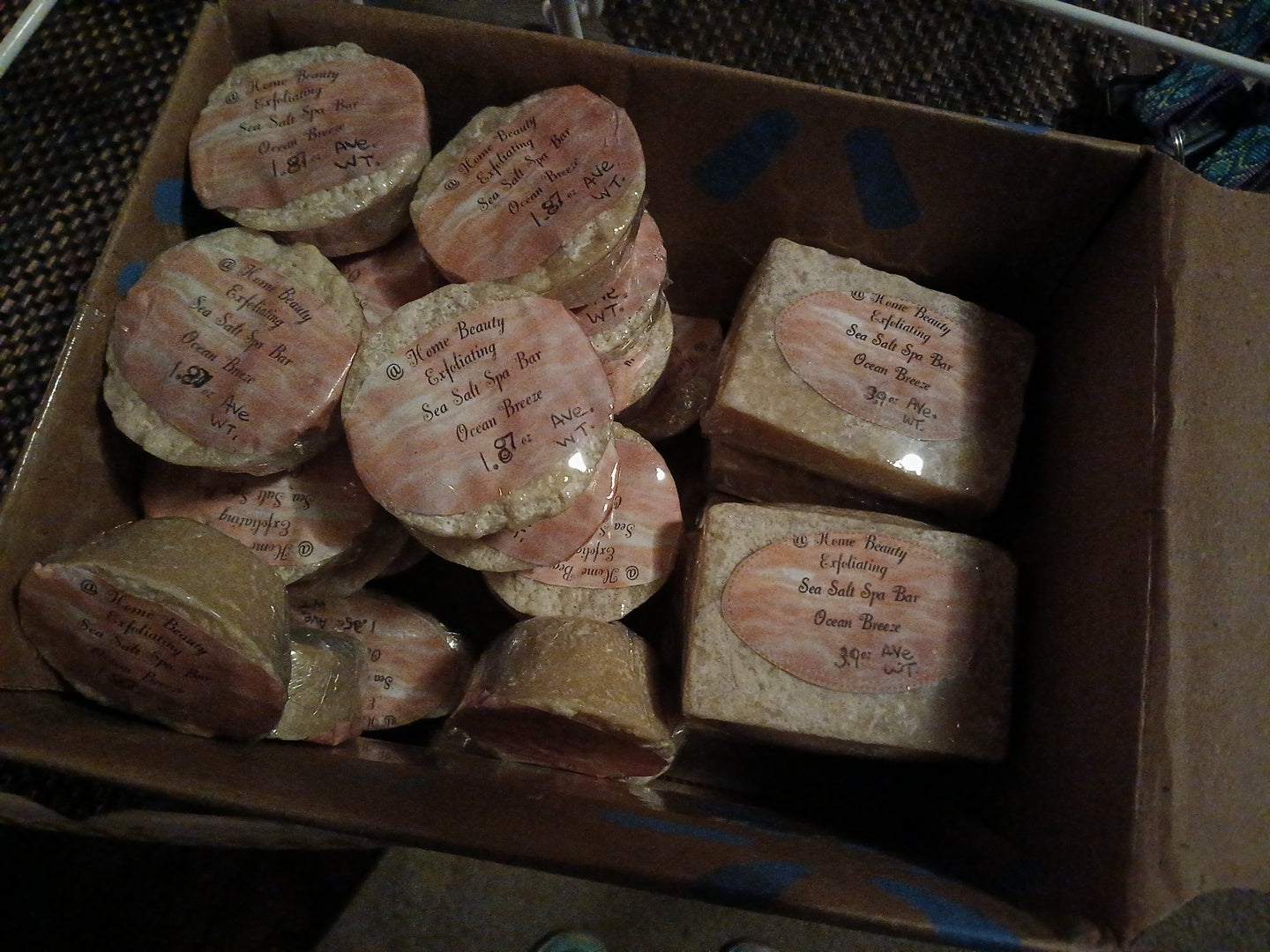 Sea Salt Exfoliating Spa Bar At home Beauty Treatment